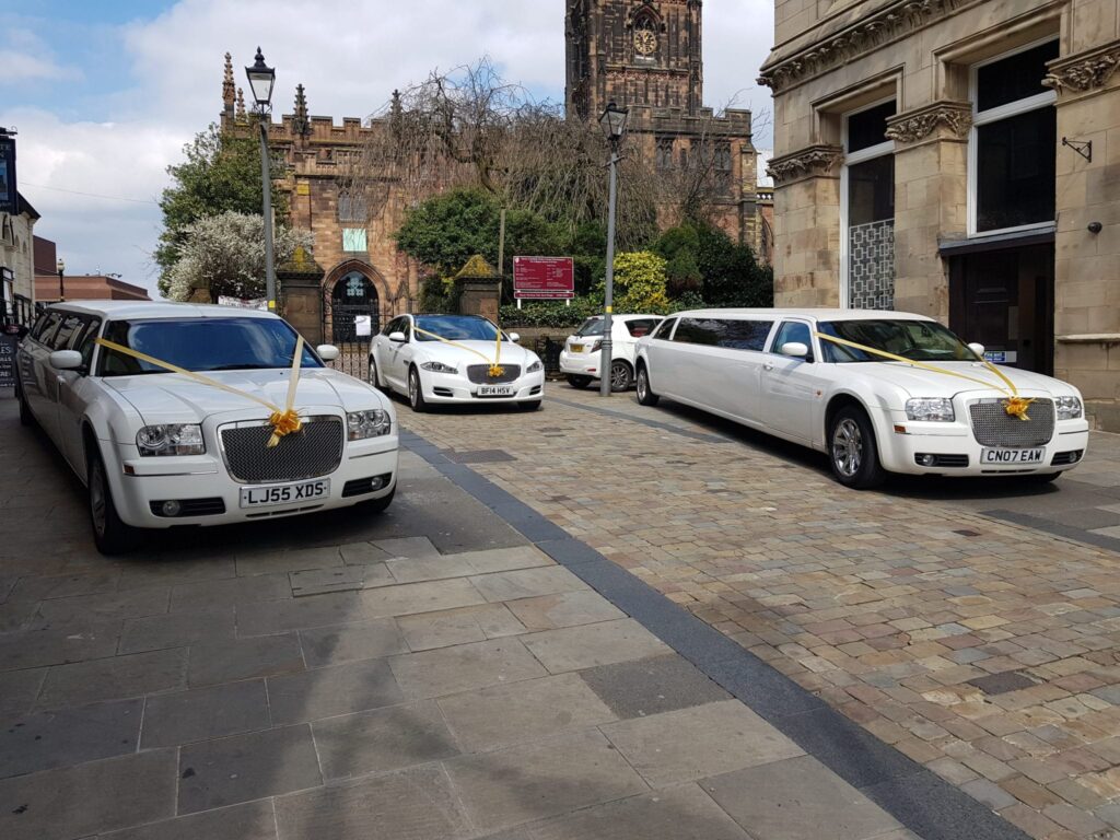 Limo Wedding car hire in Walsall