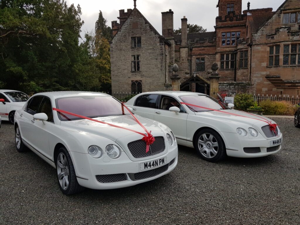 Bentley wedding car hire in Cannock