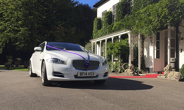 Jaguar wedding car hire in Bilston